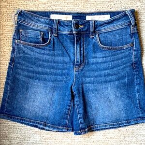 Anthropologie Pilcro Blue Denim Shorts